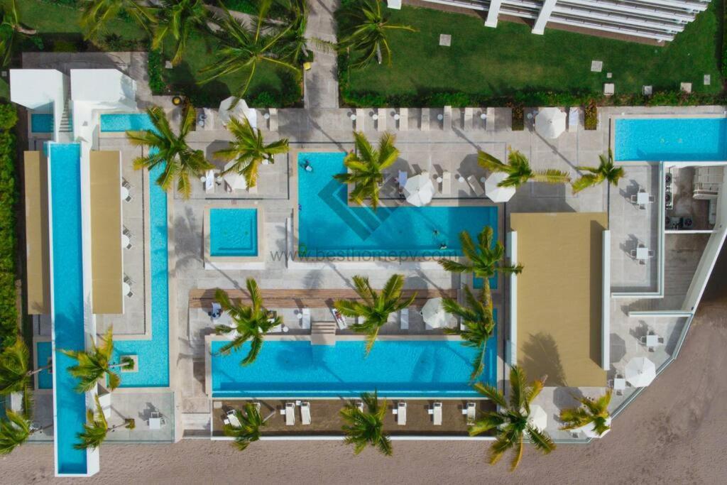 Harbor 7010 By Moikkarentals Beachfront 600Mb Wifi Puerto Vallarta Eksteriør billede