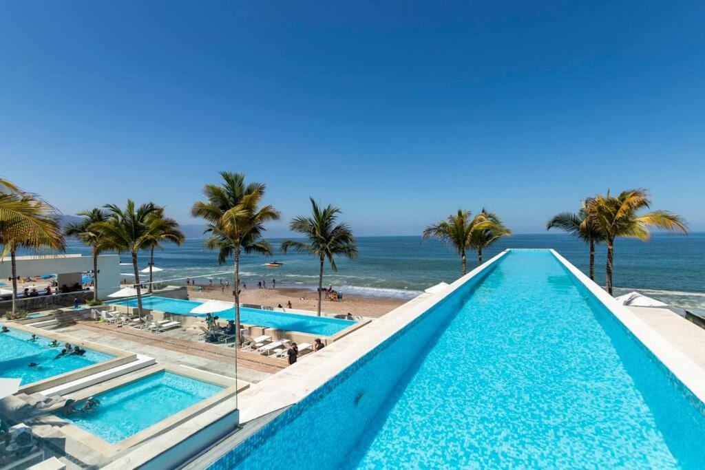 Harbor 7010 By Moikkarentals Beachfront 600Mb Wifi Puerto Vallarta Eksteriør billede
