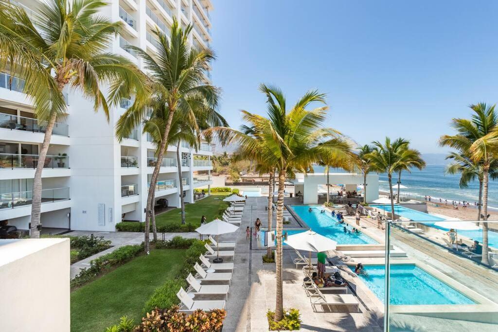 Harbor 7010 By Moikkarentals Beachfront 600Mb Wifi Puerto Vallarta Eksteriør billede